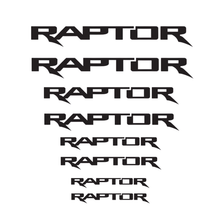 Cargar imagen en el visor de la galería, Kit de calcomanías para pinzas de freno universales Ford Raptor