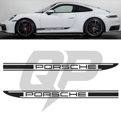 Porsche 992 911 Side Stripes Decal Kit