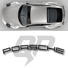 Porsche 992 Aerokit Wing Decal Graphic Kit