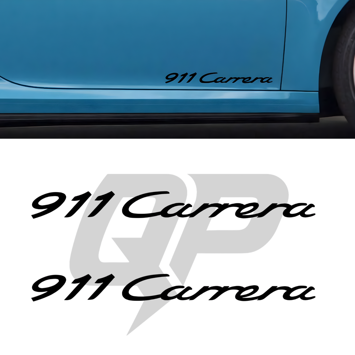 Calcomanías para puertas de Porsche Carrera