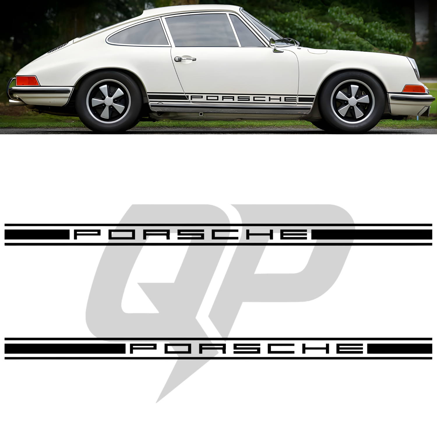 Early Style Stripes - Pre-1972 Porsche Decals | Premium Vinyl