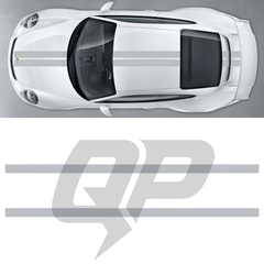 Sport Classic Center Stripe for 991 – Premium Vinyl Decal Kit