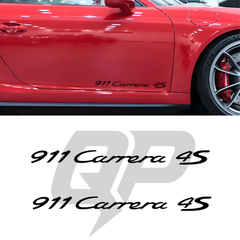 Porsche 911 Carrera 4S Door Decals - Premium Vinyl Graphics Kit