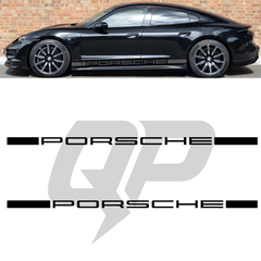 Franjas laterales del Taycan