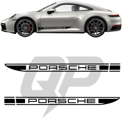 Porsche 992 Side Stripes V2 - Premium Vinyl Decal Kit | 911 Turbo, Dakar, GT3