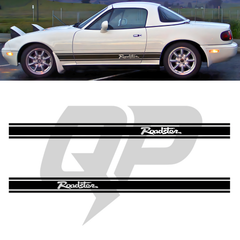 Mazda Miata MX-5 Roadster Triple Stripe Decal | NA NB NC Premium Vinyl