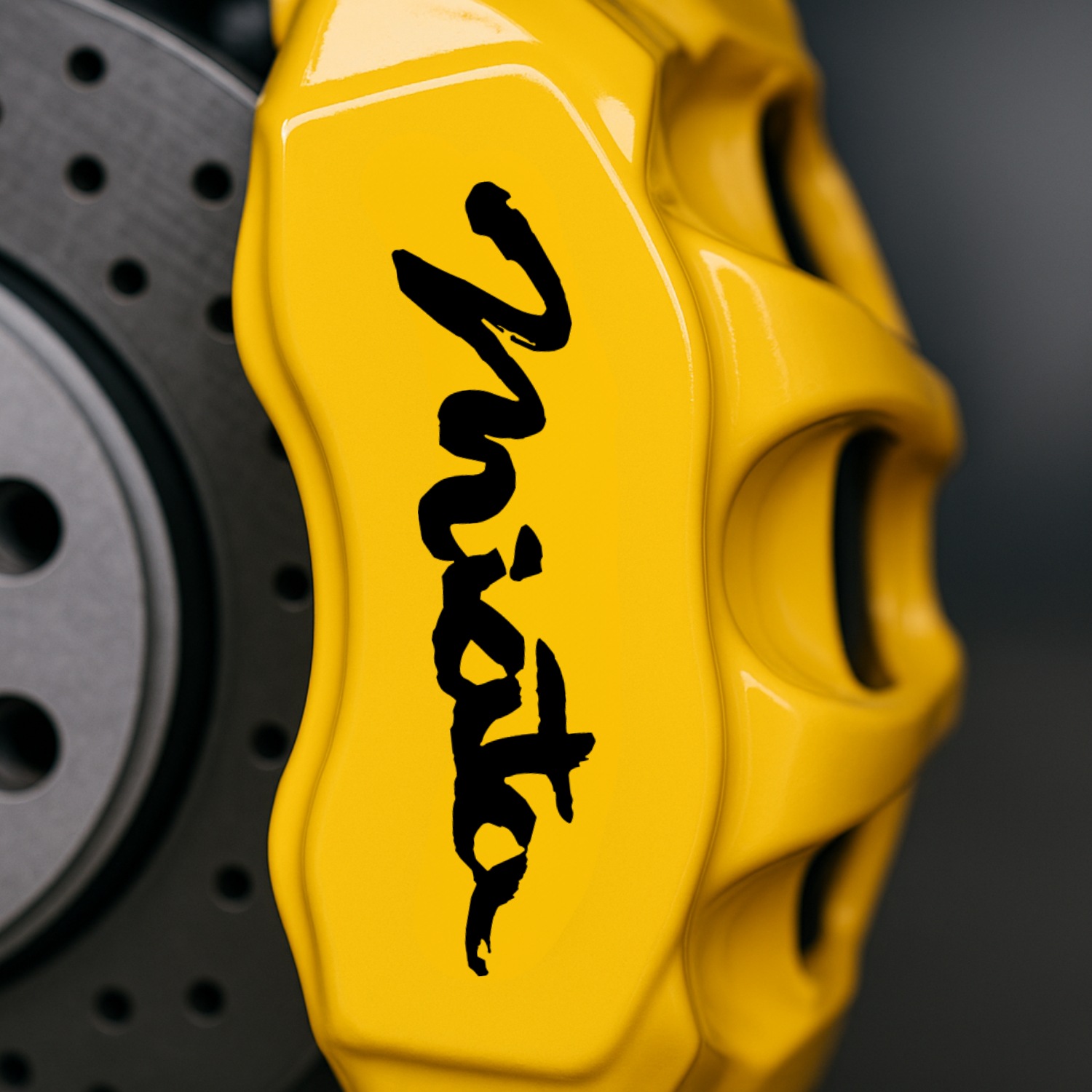 Mazda Miata Brake Caliper Decals - Set of 8 (6" to 3") Premium Vinyl Graphics