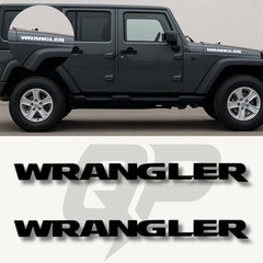 2007-12 Jeep Wrangler JK  - WRANGLER - Hood Decal Set