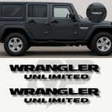 Juego de calcomanías para guardabarros Jeep Wrangler JK WRANGLER UNLIMITED 2007-2012 (par estilo OEM)