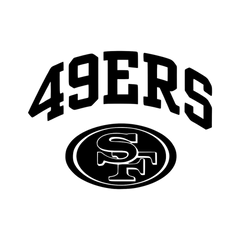 San Francisco 49ers Window Vinyl decal for Car Truck Laptops