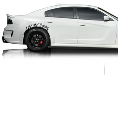 We The People Patriotic Fender Decal Fits 2015-2023 Dodge Charger