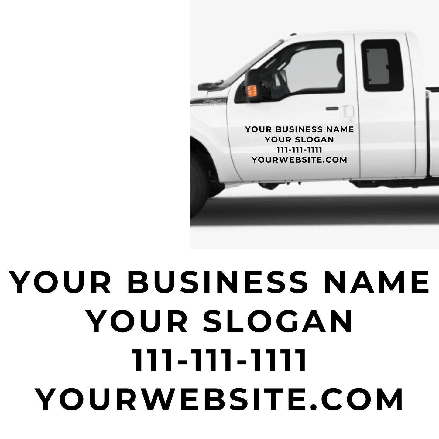 Custom Business Decals