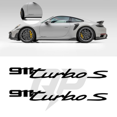 Porsche 992 Turbo S Door Decals Set