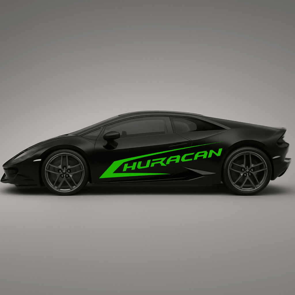 Kit de calcomanías laterales Lamborghini Huracán
