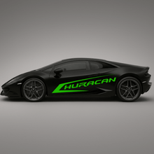 Cargar imagen en el visor de la galería, Kit de calcomanías laterales Lamborghini Huracán