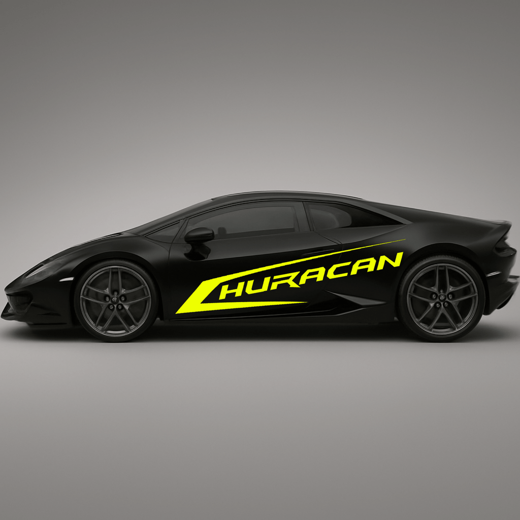 Kit de calcomanías laterales Lamborghini Huracán