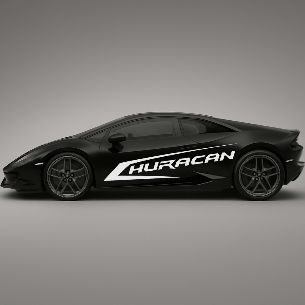 Kit de calcomanías laterales Lamborghini Huracán