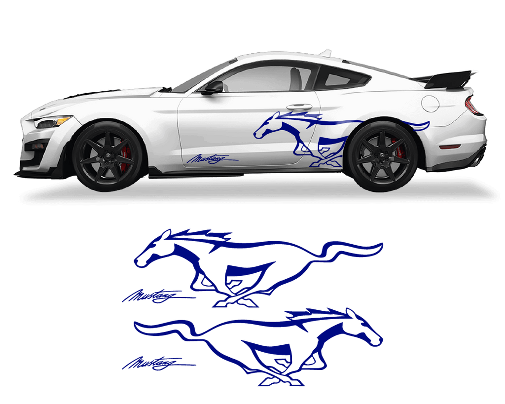 Ford Mustang Side Logo