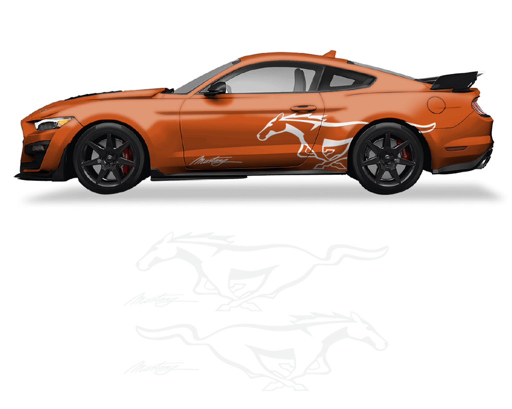 Ford Mustang Side Logo