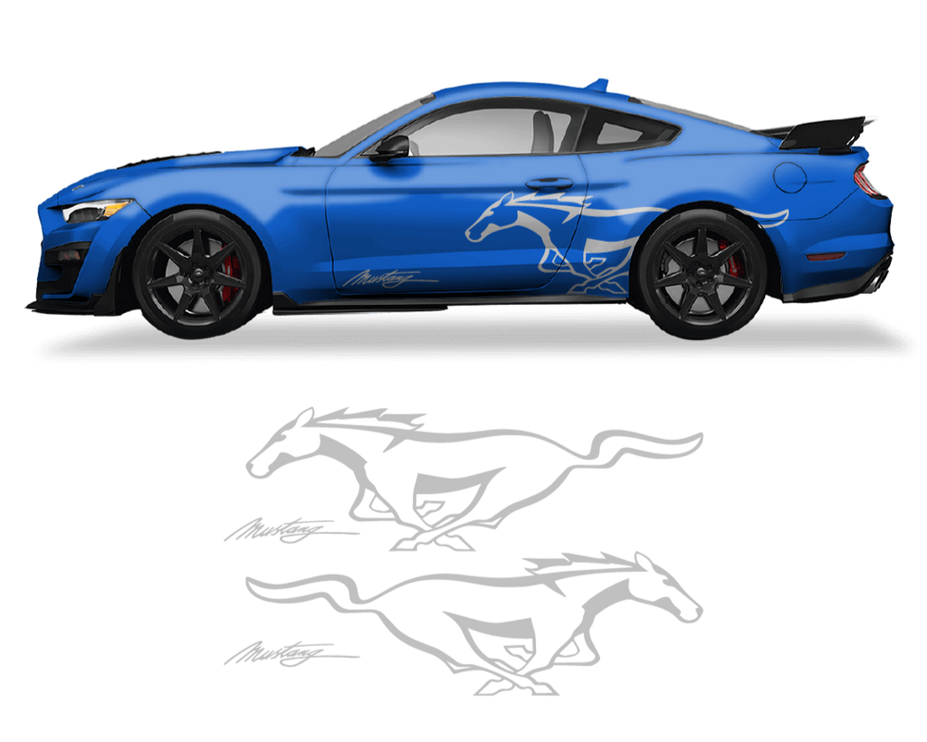 Ford Mustang Side Logo