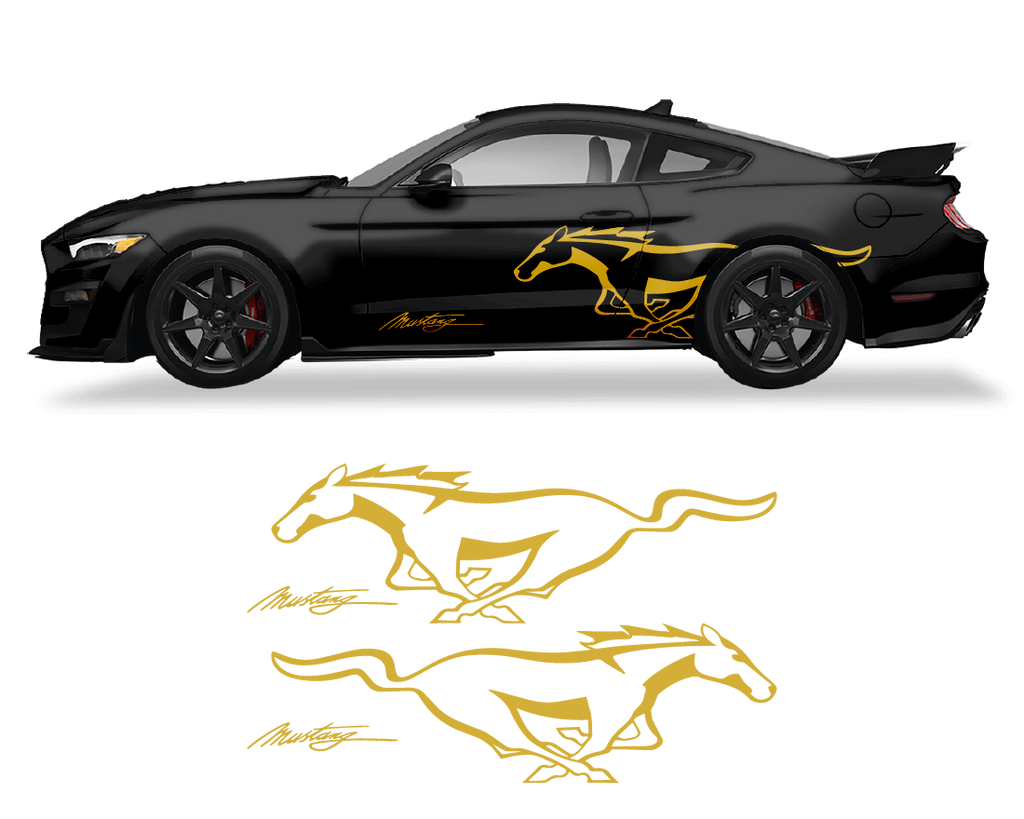 Ford Mustang Side Logo
