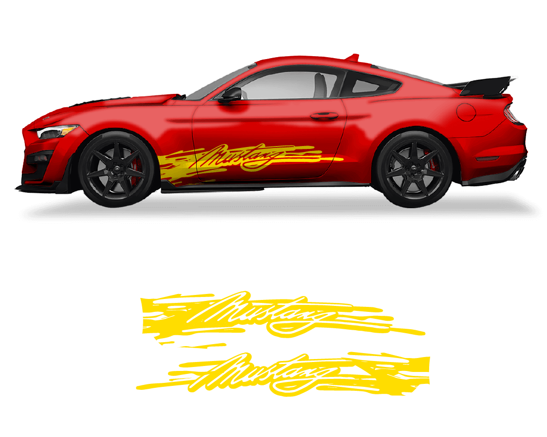 Ford Mustang Splash Design