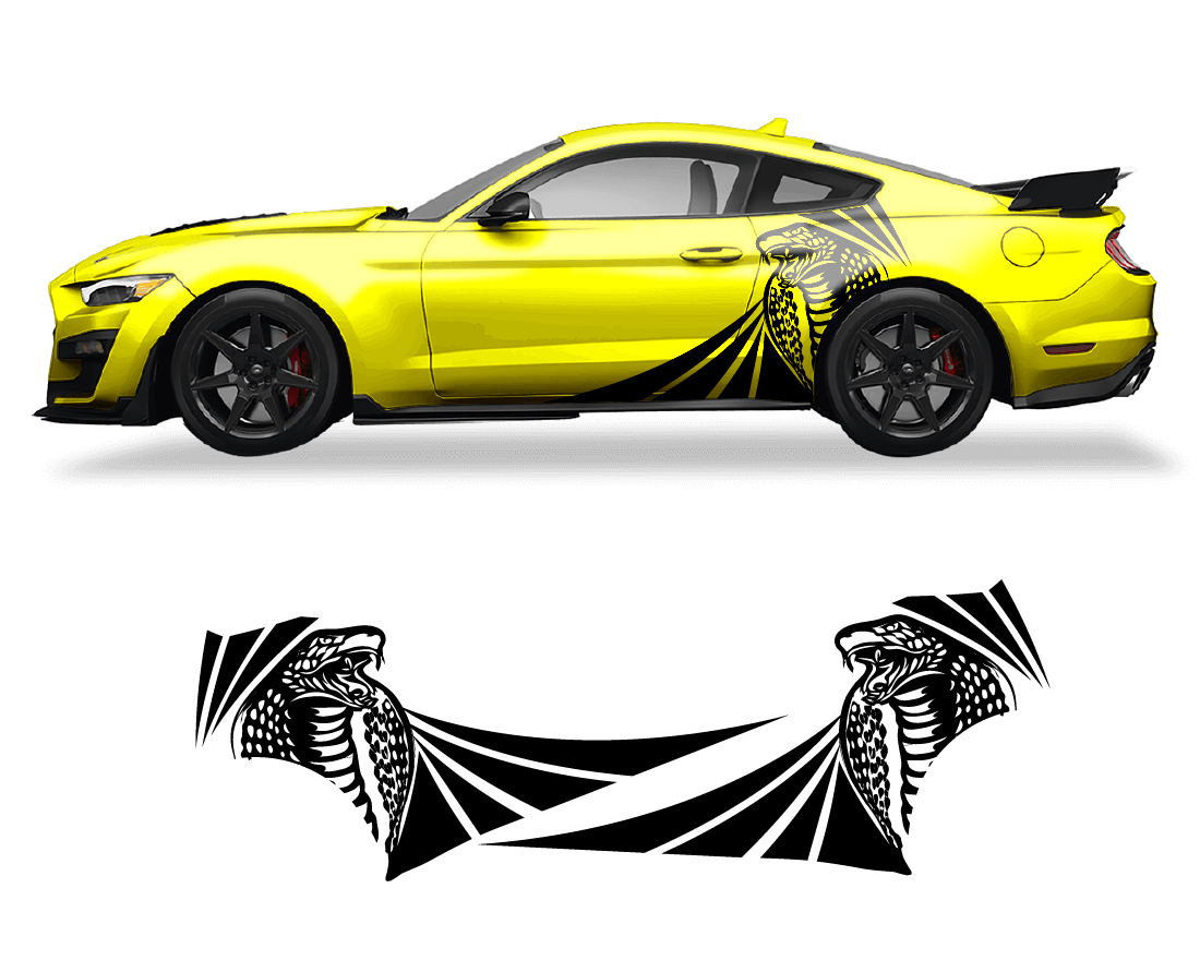 Ford Mustang Cobra Graphics
