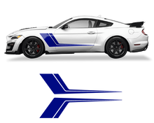 Load image into Gallery viewer, Ford Mustang Side Door 2 Color Graphics