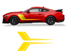 Load image into Gallery viewer, Ford Mustang Side Door 2 Color Graphics