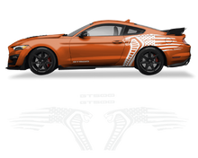 Load image into Gallery viewer, Ford Mustang Cobra USA Flag GT500 Graphics