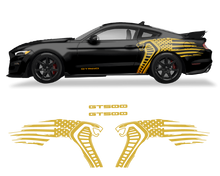 Load image into Gallery viewer, Ford Mustang Cobra USA Flag GT500 Graphics