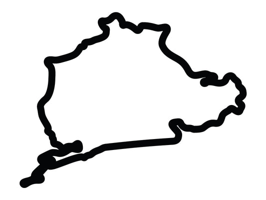 Nurburgring Full Circuit Decal