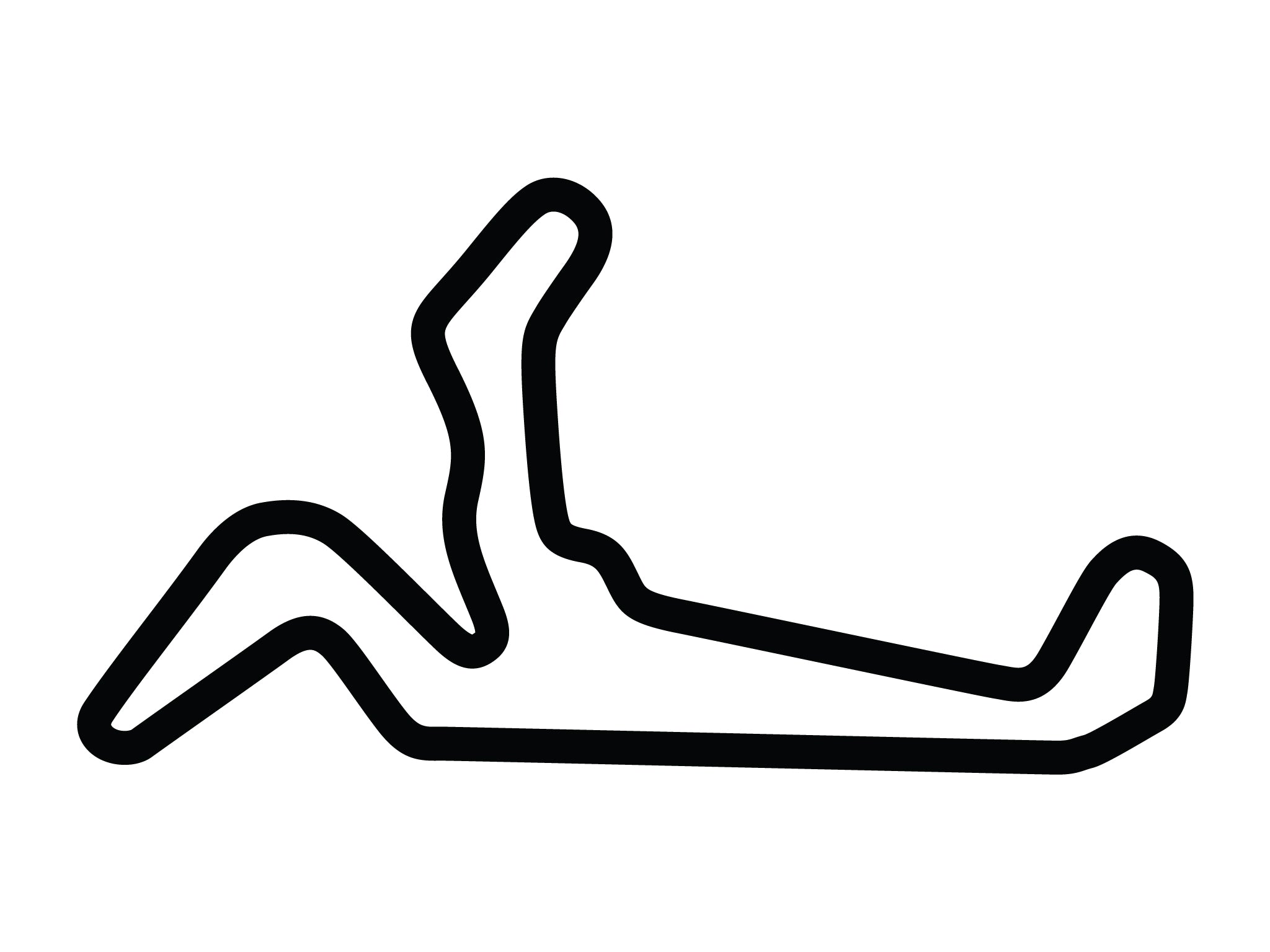 High Plains Raceway Full Course Decal