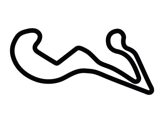 Atlanta Motorsports Park Full Course Decal