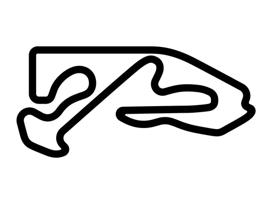 Monticello Motor Club Full Course Decal