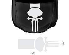 Load image into Gallery viewer, Universal Hood Punisher Decal