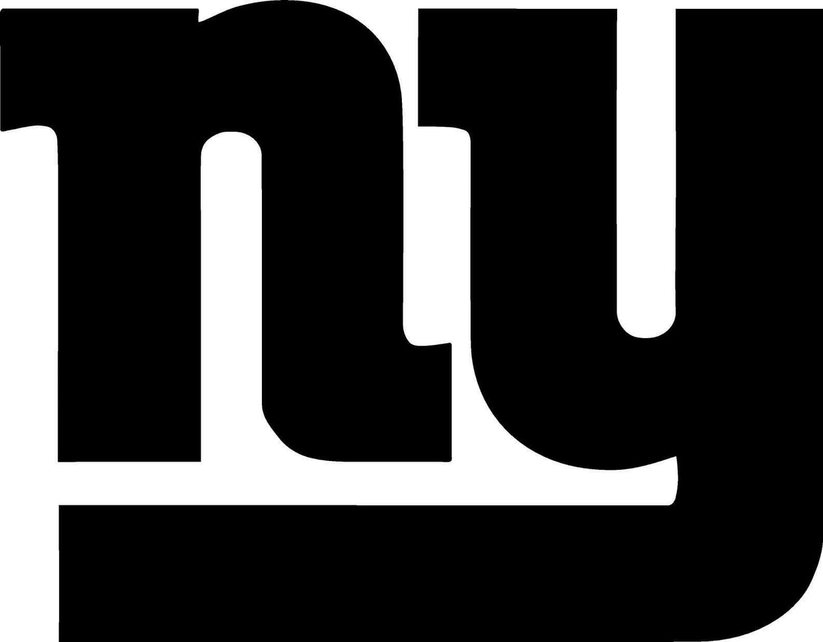 Giants Football Team Vinyl Decal Sticker Car Window Night Reflective Avail
