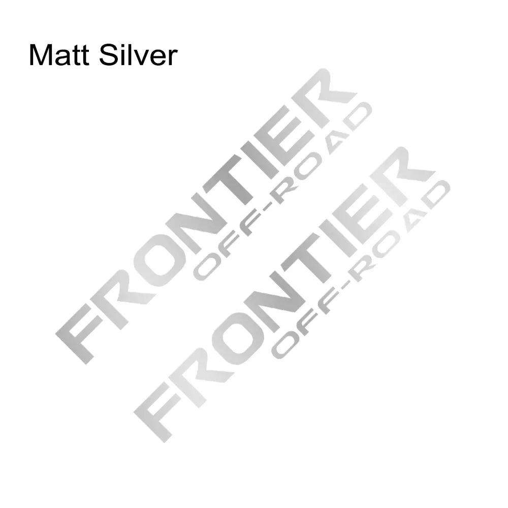 Trunk Bed Side Graphic Decal for Nissan Frontier | 2-Piece Pickup Vinyl Sticker
