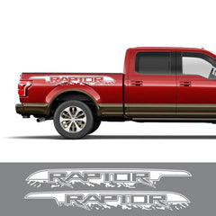Mudslinger Trunk Side Door Decal for Ford F-150 Raptor SV (2007-2024) | Vinyl Sticker
