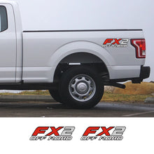 Load image into Gallery viewer, FX2 Off-Road Rear Trunk Side Decal | Universal Fit for Ford F-Series, Toyota Hilux / Tacoma &amp; More