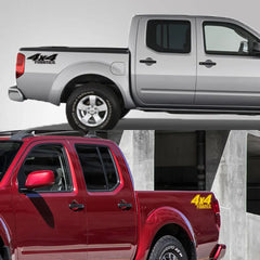4x4 Rear Bed Side Decal for Nissan Frontier NP300 | Vinyl Truck Graphic Sticker