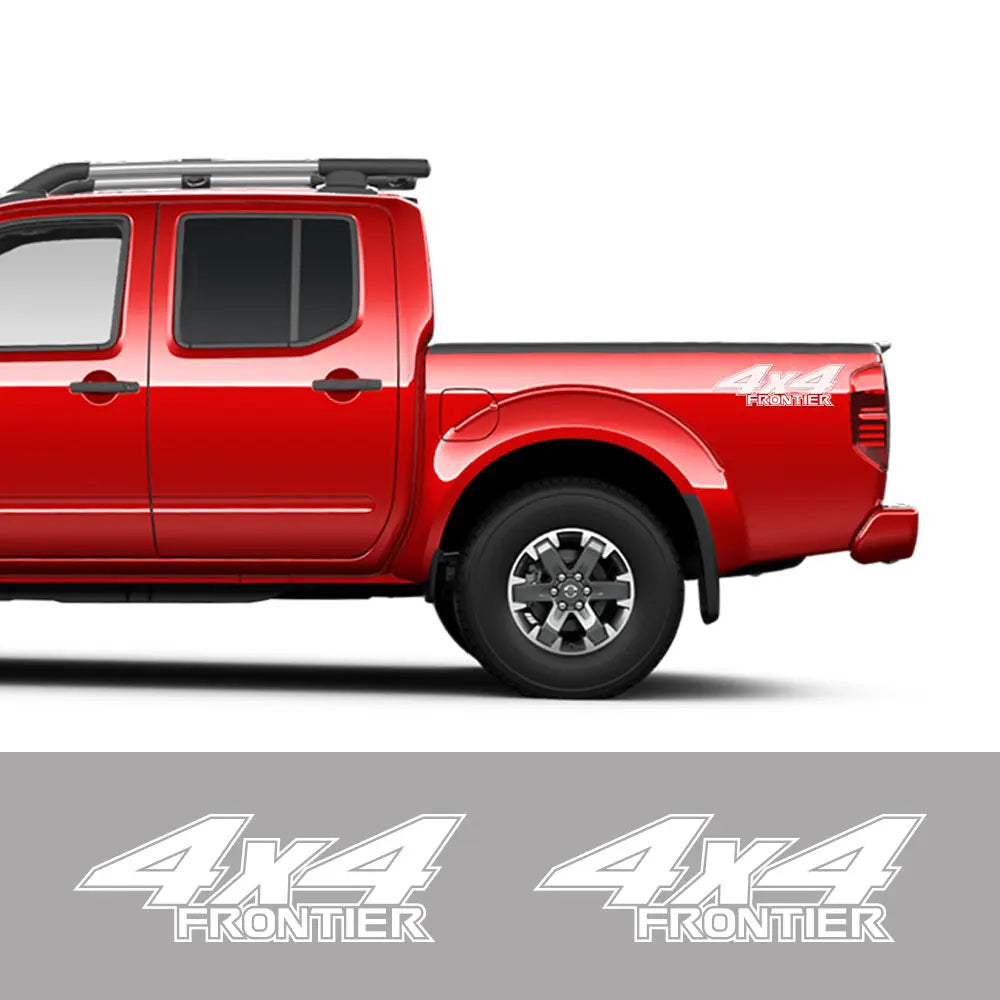 4x4 Rear Bed Side Decal for Nissan Frontier NP300 | Vinyl Truck Graphic Sticker