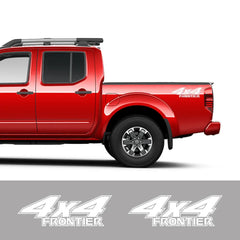 4x4 Rear Bed Side Decal for Nissan Frontier NP300 | Vinyl Truck Graphic Sticker