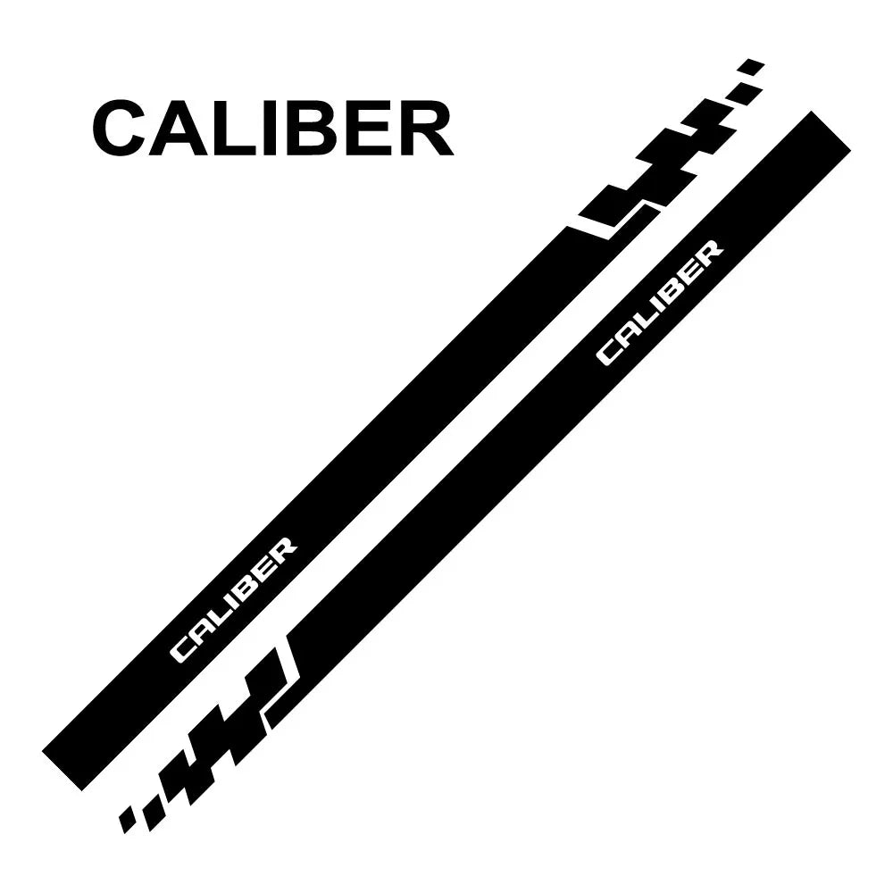 Door & Waistline Decal for Dodge Journey / Charger / Challenger / RAM / Durango & More | 2-Piece Vinyl