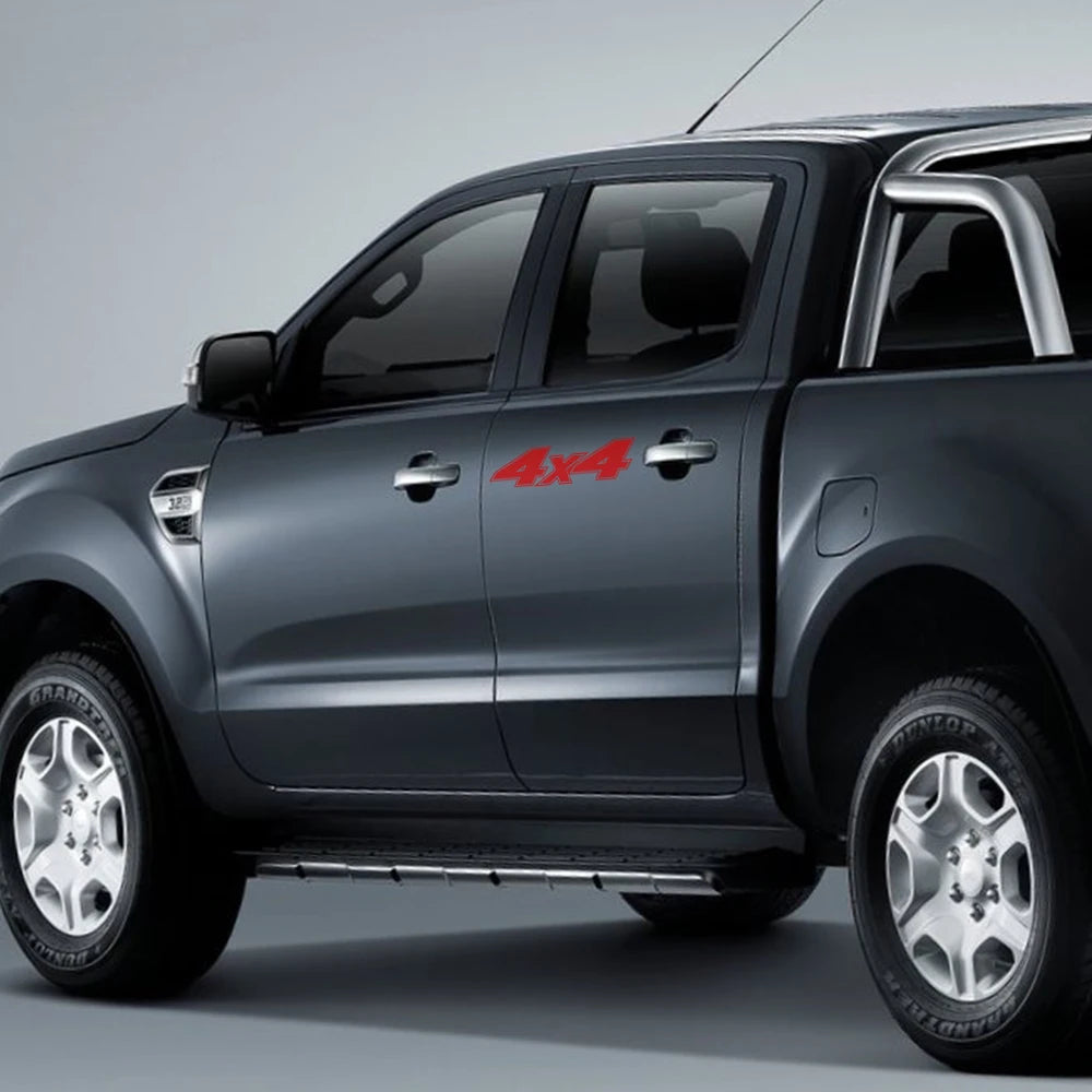 4x4 Door Side & Tailgate Decal for Nissan Navara | 2-Piece Pickup Vinyl Film Cover