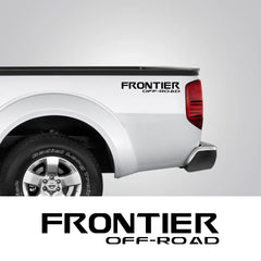 Trunk Bed Side Graphic Decal for Nissan Frontier | 2-Piece Pickup Vinyl Sticker