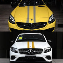Cargar imagen en el visor de la galería, Hood Cover Sticker for Mercedes-Benz A / GLA / GLC / CLA 45 AMG W176 / C117 / W204 | Vinyl Decal