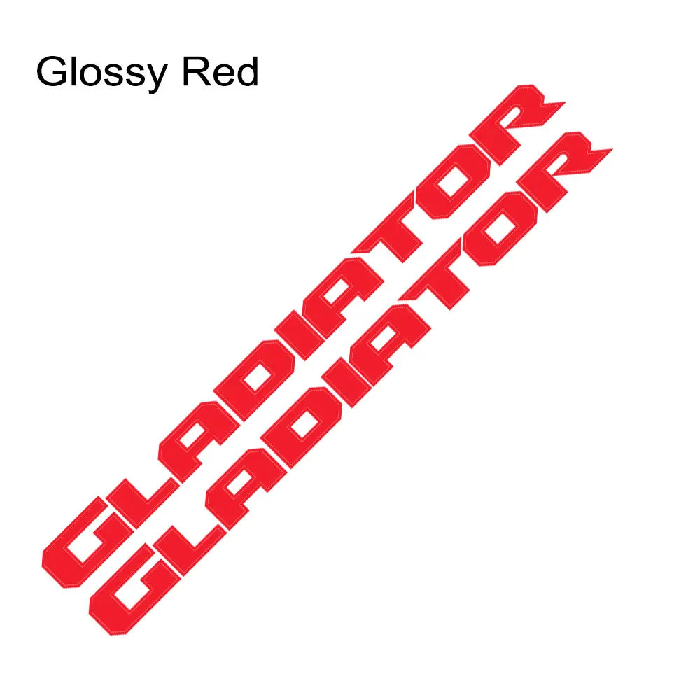Hood & Side Decal for Jeep Gladiator JT | Engine Hood Truck Sticker Graphic Vinyl