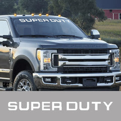 Front Windshield Logo Decal for Ford Super Duty F-250 / F-350 | Vinyl Truck Graphic Cover