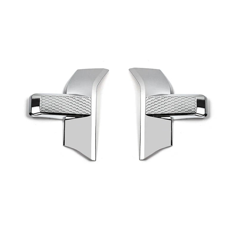 BAWA Front Headlight Grille Light Lamp Eyelid Eyebrow Decoration Stickers For Ford F150 2015-2020 Car Exterior Accessories